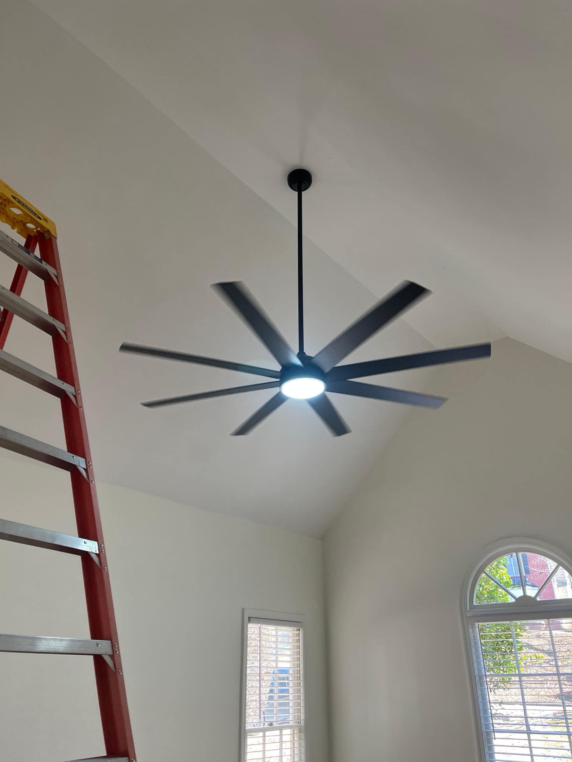 Gallery photos for Lighting and Security Upgrades with New Ceiling Fans: Image #1