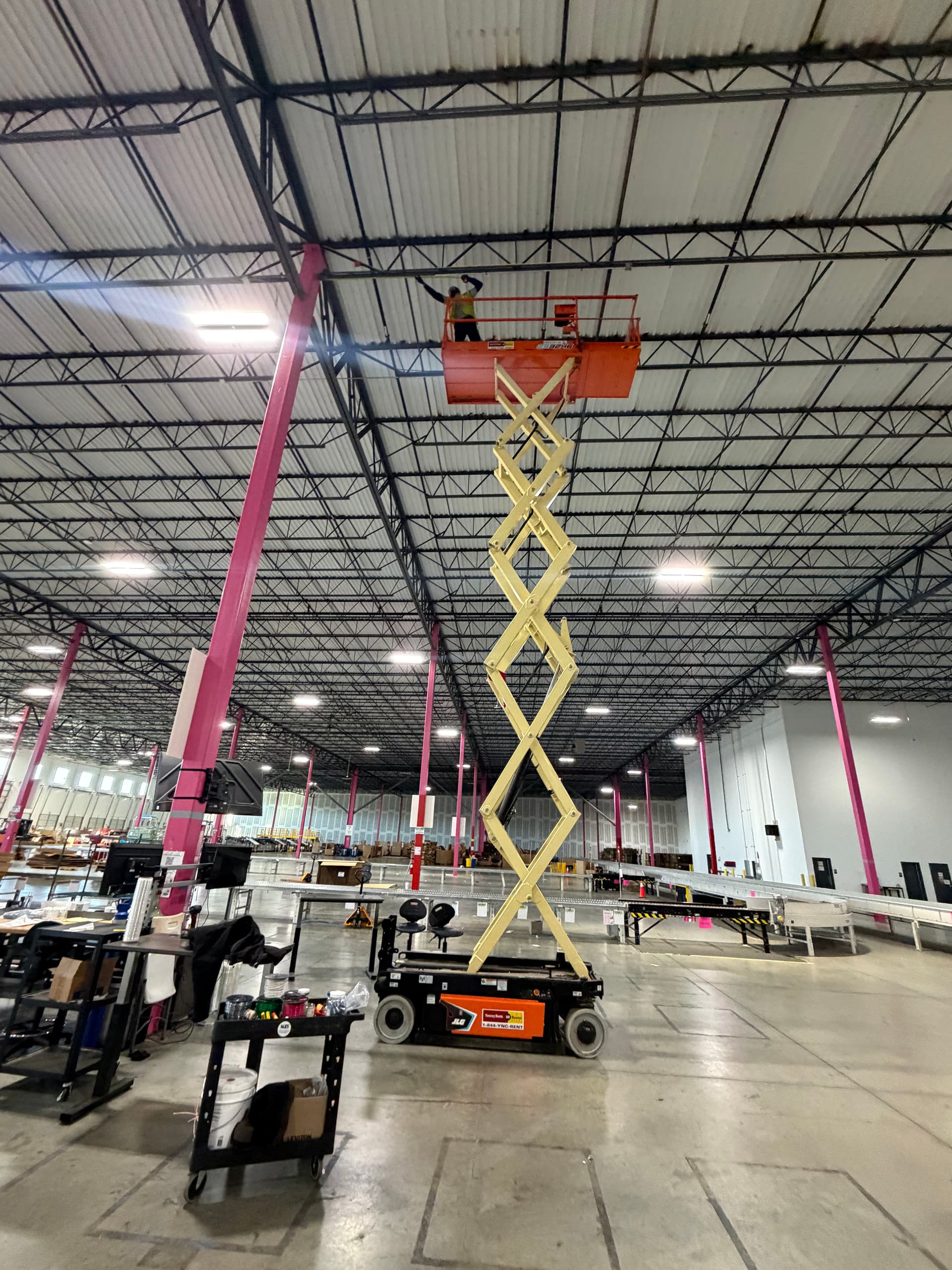 Gallery photos for Powering Up a Warehouse Workspace with Dedicated Circuits: Image #1