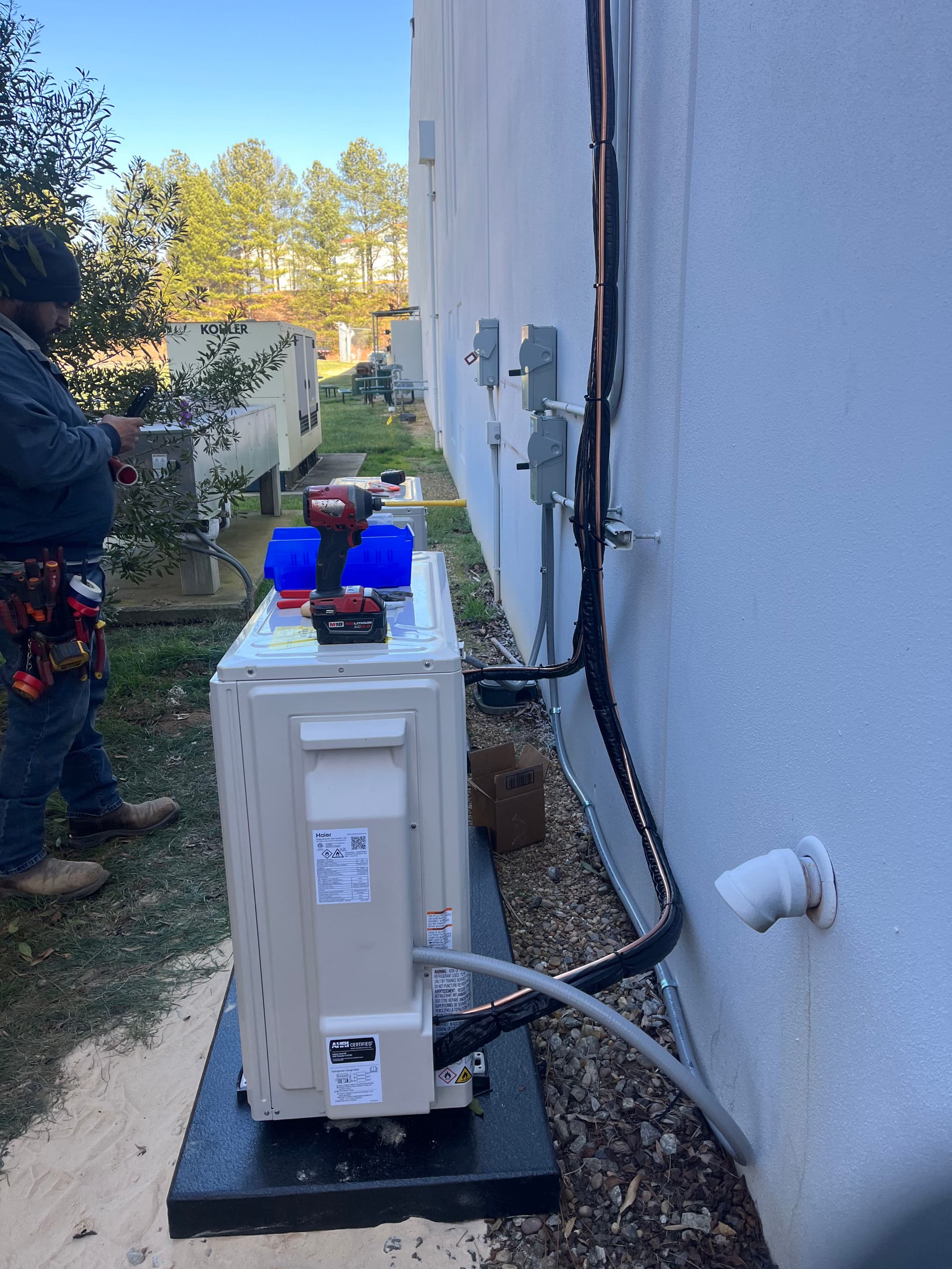 Dedicated Circuits for Mini Split Units at IT Room