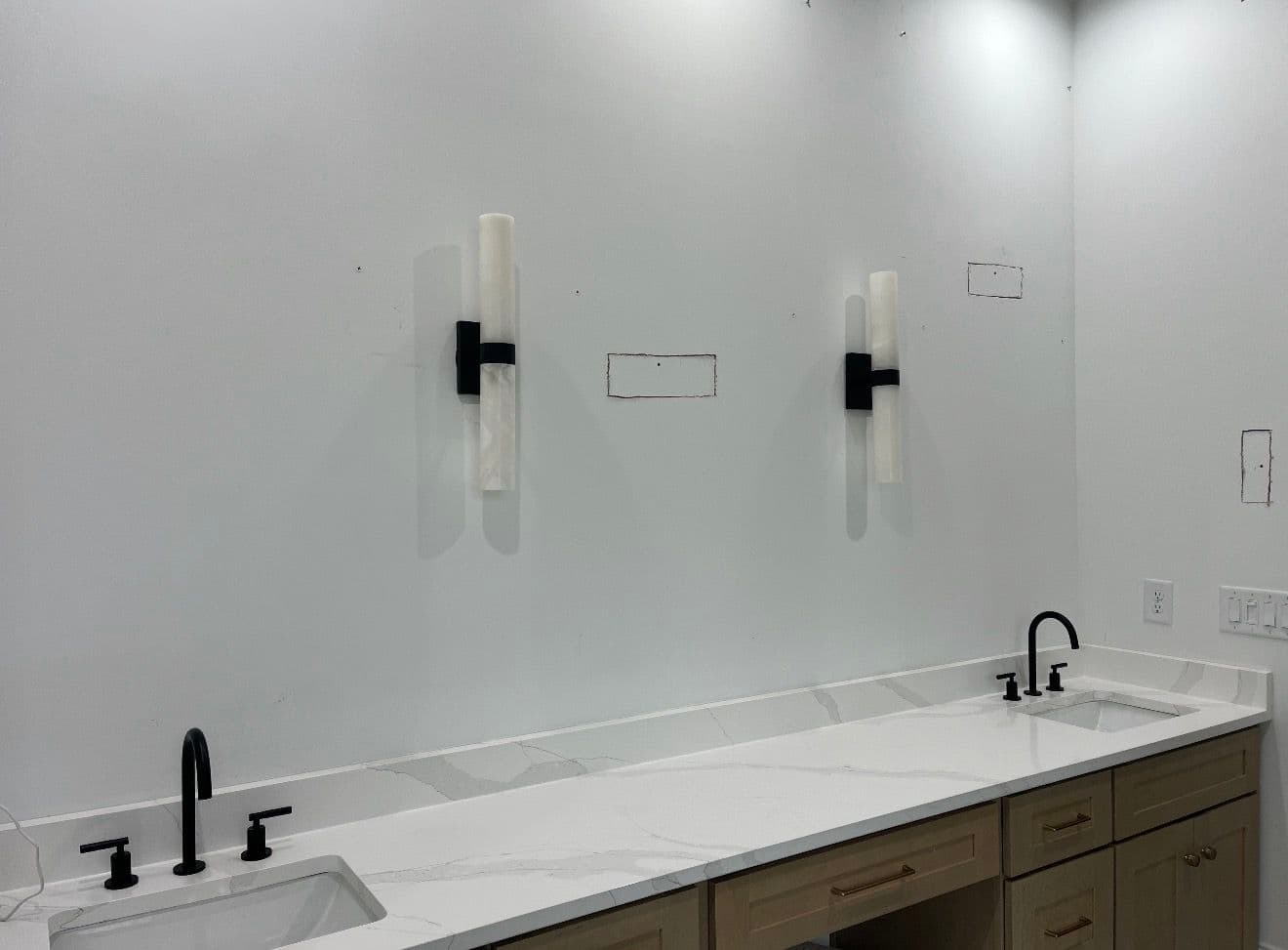 Project New Vanity Lights Illuminate Bathroom image