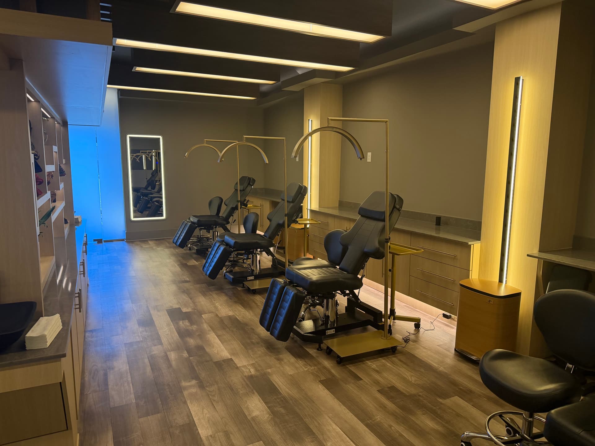 Custom Electrical Remodel at Tattoo Studio