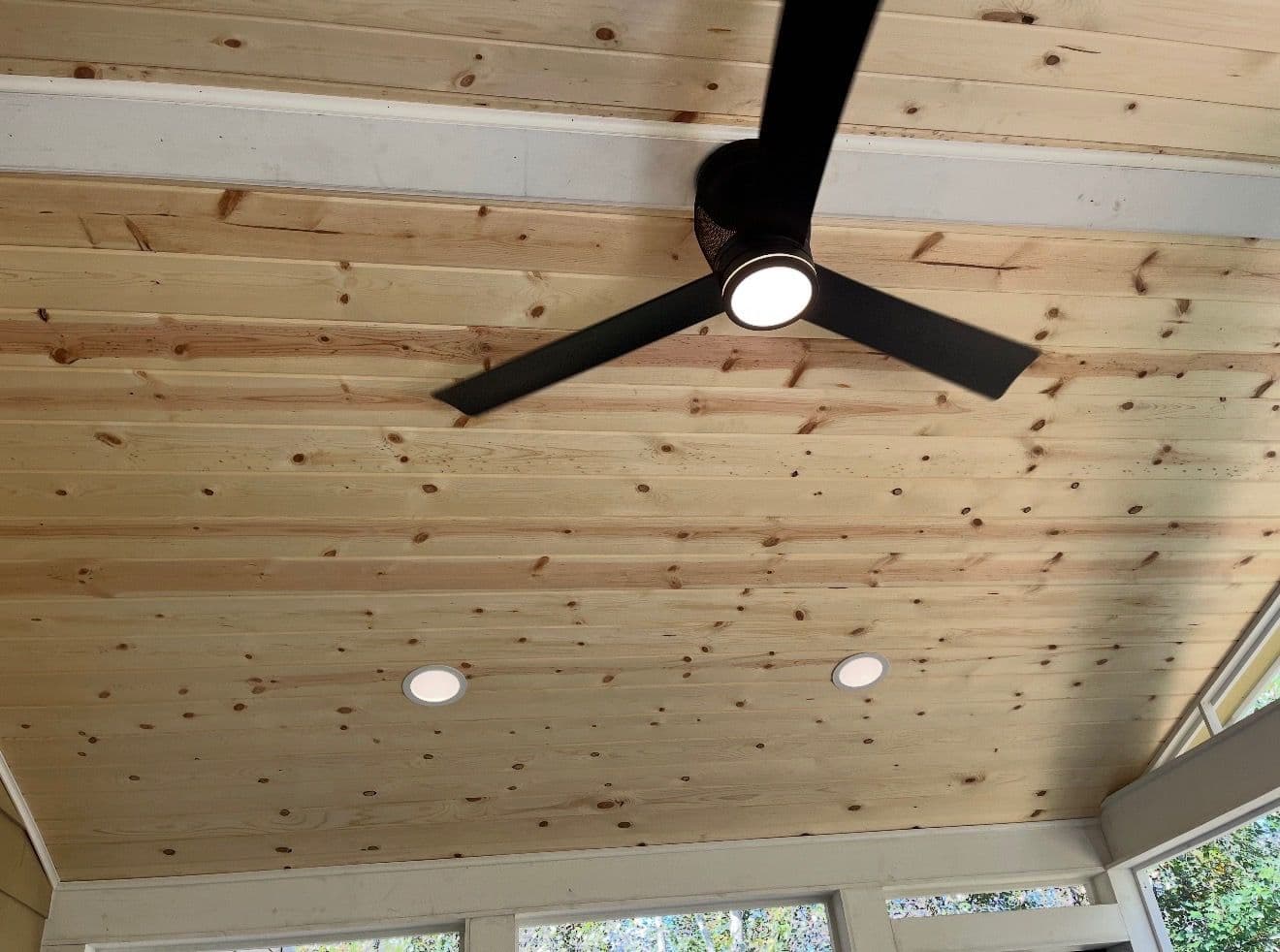 Project Brighten Your Porch with Our Lighting and Fan Installation image