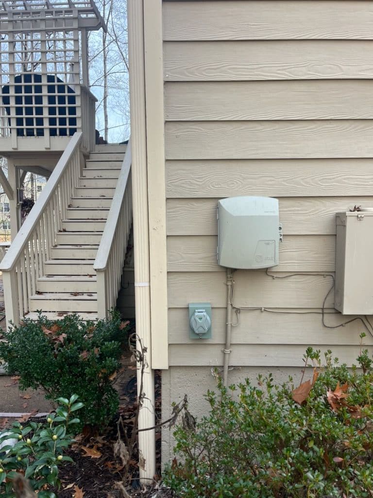 Project Main Breaker Installation with Portable Generator Inlet image