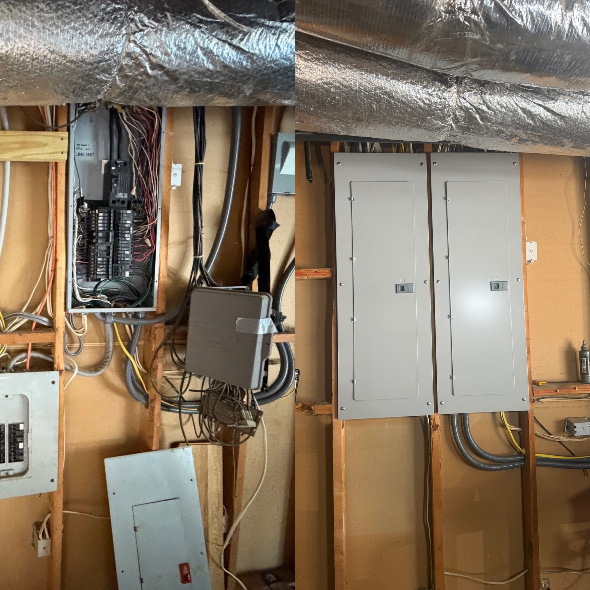Two Panel Changes and a Relocation Done Right image