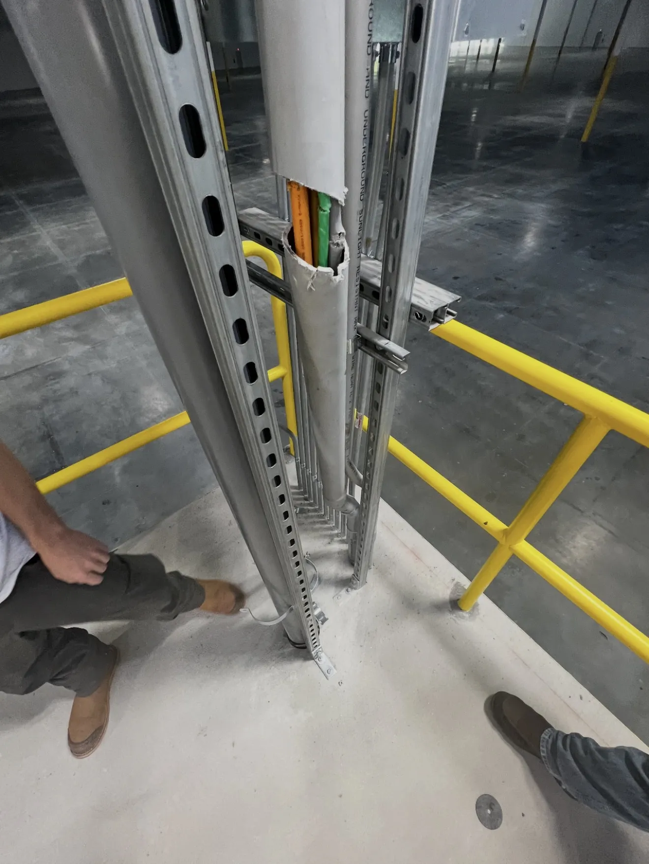 Gallery photos for Atlanta Warehouse Conduit Damage Repaired and Back in Service: Image #1