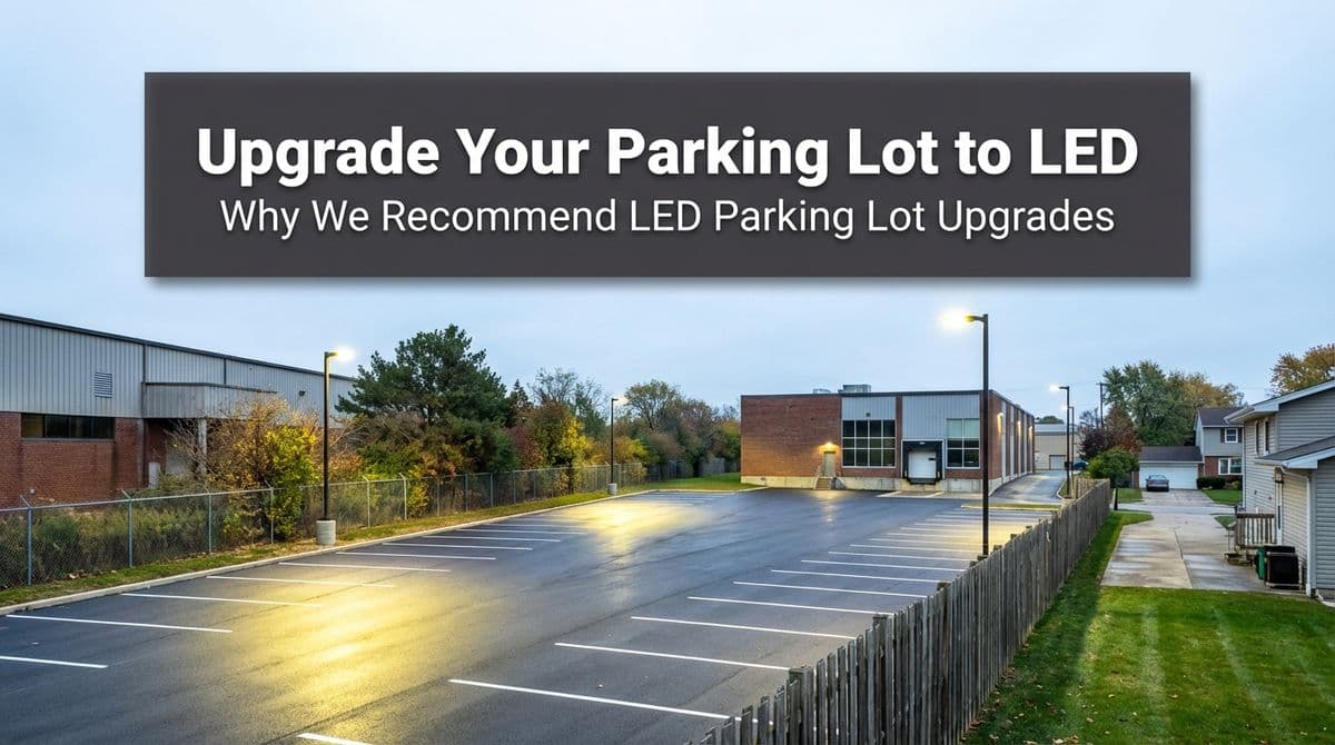 Blog post Why We Recommend LED Parking Lot Upgrades image
