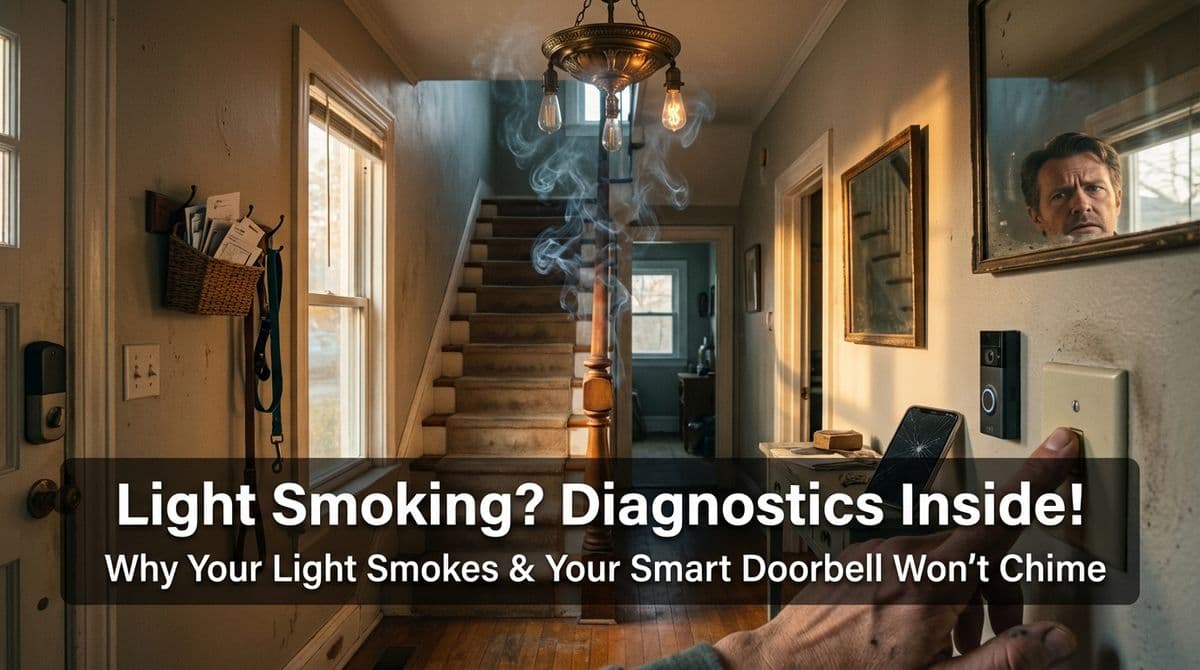 Why Your Light Smokes & Your Smart Doorbell Won’t Chime image