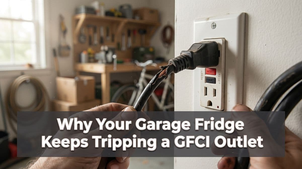 Blog post Why Your Garage Fridge Keeps Tripping a GFCI Outlet image
