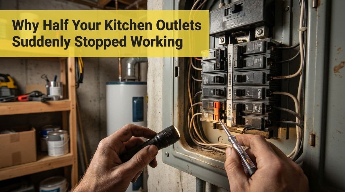 Why Half Your Kitchen Outlets Suddenly Stopped Working image