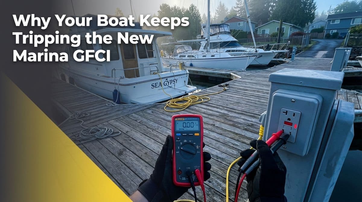 Why Your Boat Keeps Tripping the New Marina GFCI image