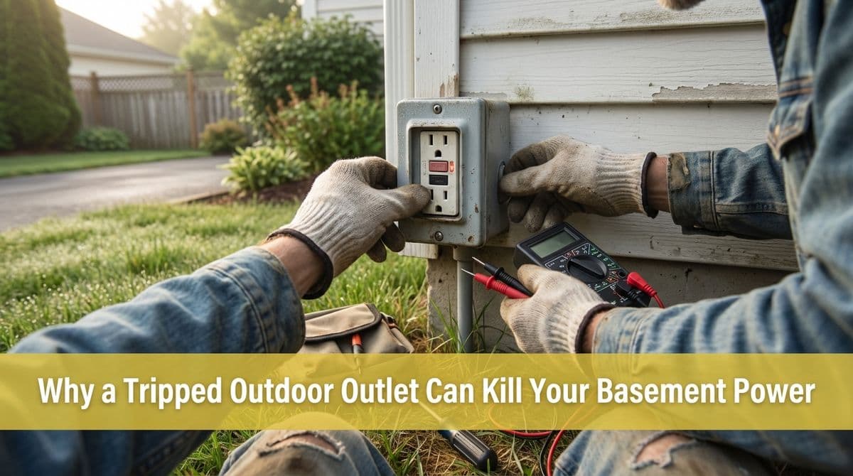 Blog post Why a Tripped Outdoor Outlet Can Kill Your Basement Power image